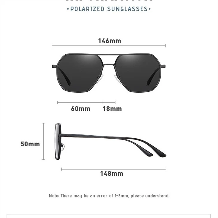 Unisex Polarized Sunglasses