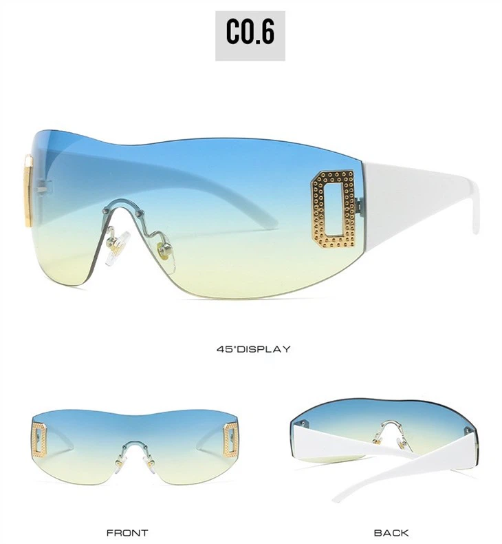 Y2k Rimless Sunglasses