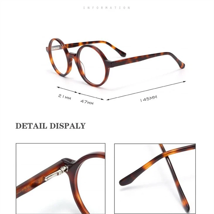 Round Acetate Glasses